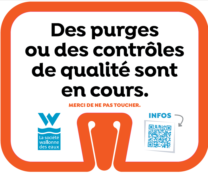 Panneau de purge en cours FR