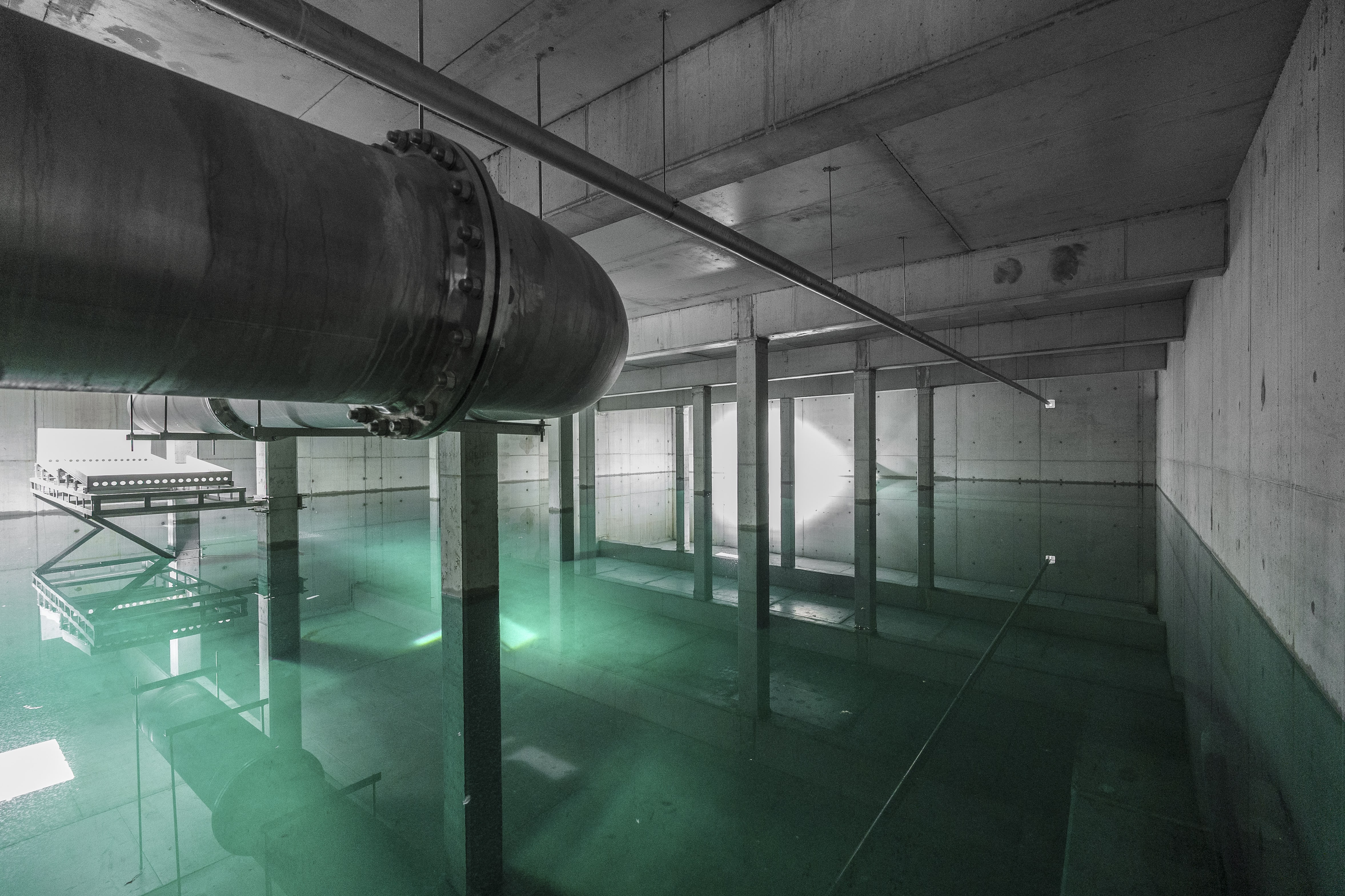 Chantier Ghlin SD8 - Réservoir int.