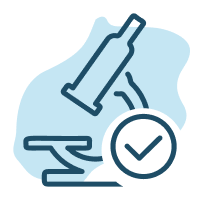 Picto contrôle qualité de l'eau