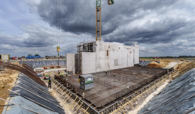 Station et réservoir d'Ohey