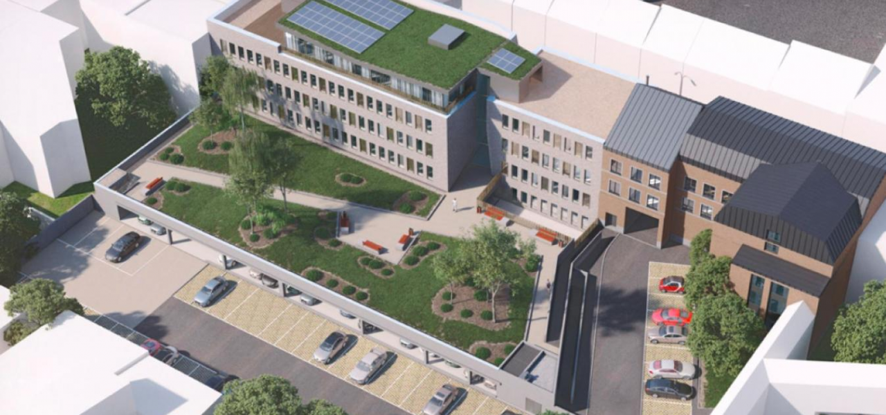 Jardon II lorsqu'il n'était encore qu'un projet