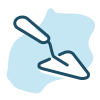Pictogramme illustrant une truelle